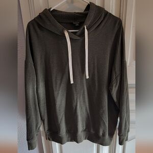 Buffalo David Bitton Women's Olive Green Hoodie Sz Large